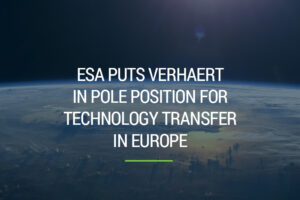 Minister Sleurs witnesses contract award by ESA to Verhaert