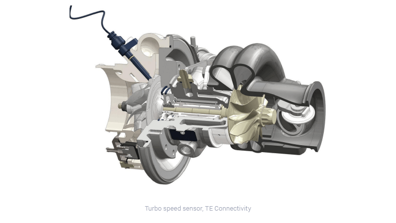 Case - Turbo speed sensor