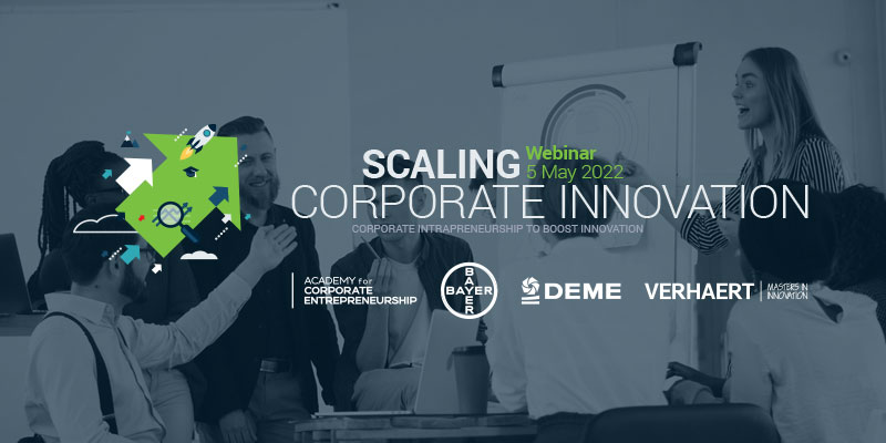 Webinar scaling corporate innovation