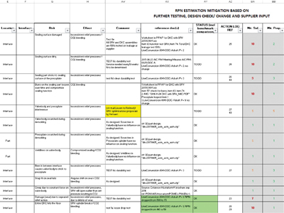 Visual - FMEA working model